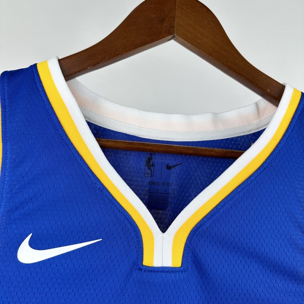 NBA Golden State Warriors V-Neck Mexico Edition Blue Jersey BUTLER Ⅲ #10 S-XXL