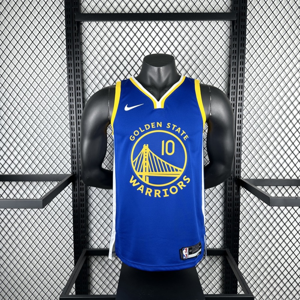 NBA Golden State Warriors V-Neck Mexico Edition Blue Jersey BUTLER Ⅲ #10 S-XXL