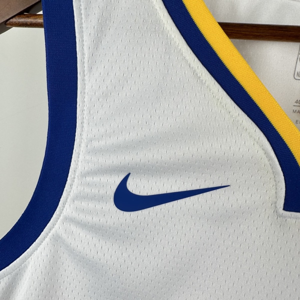 NBA Golden State Warriors V-Neck Mexico Edition White Jersey BUTLER Ⅲ#10 S-XXL