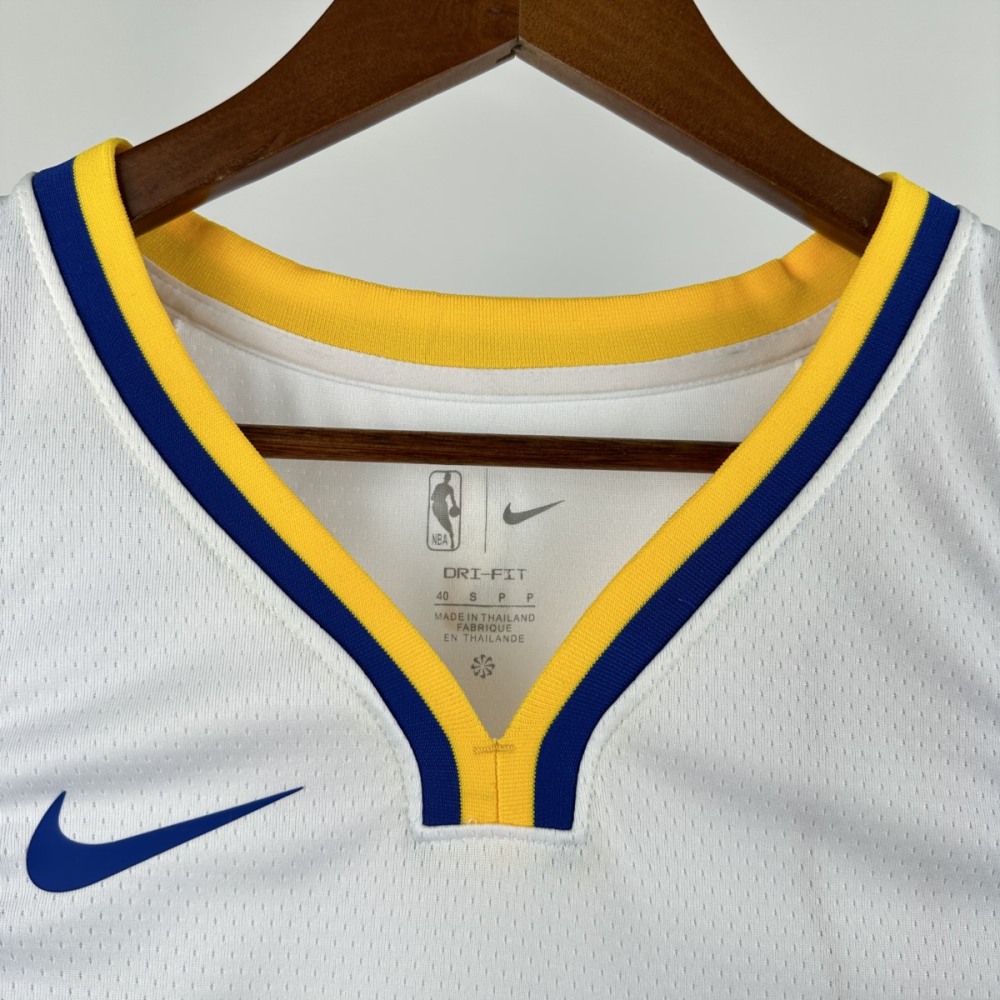 NBA Golden State Warriors V-Neck Mexico Edition White Jersey BUTLER Ⅲ#10 S-XXL