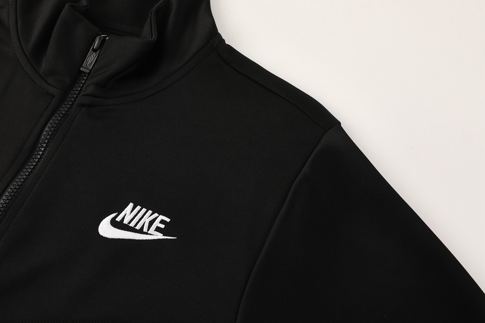2024 Nike Black Jacket Training Suit Set Football Team Shirt Sports Fashion