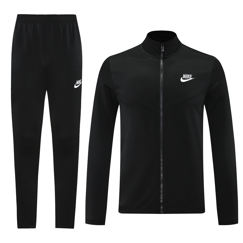 2024 Nike Black Jacket Training Suit Set Football Team Shirt Sports Fashion