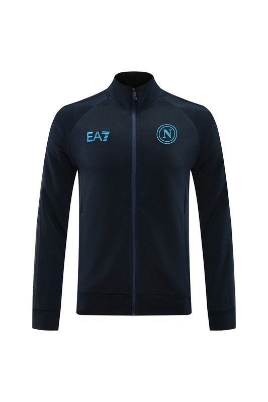 2024 Napoli Royal Blue Jacket Training Suit Set Football Team Shirt Sports Fashion