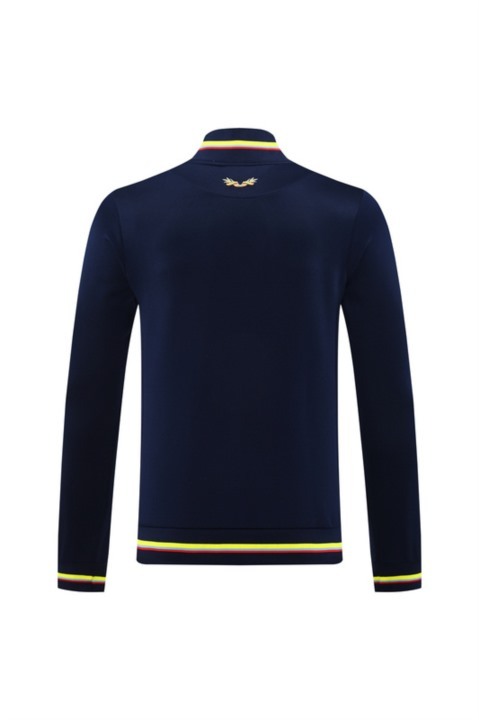 2024 Colombia Sapphire Blue Jacket Training Suit Set Football Team Shirt Sports Fashion
