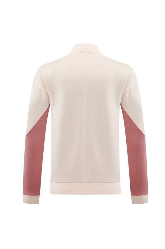2024 PSG Light Pink Jacket Training Suit Set Football Team Shirt Sports Fashion