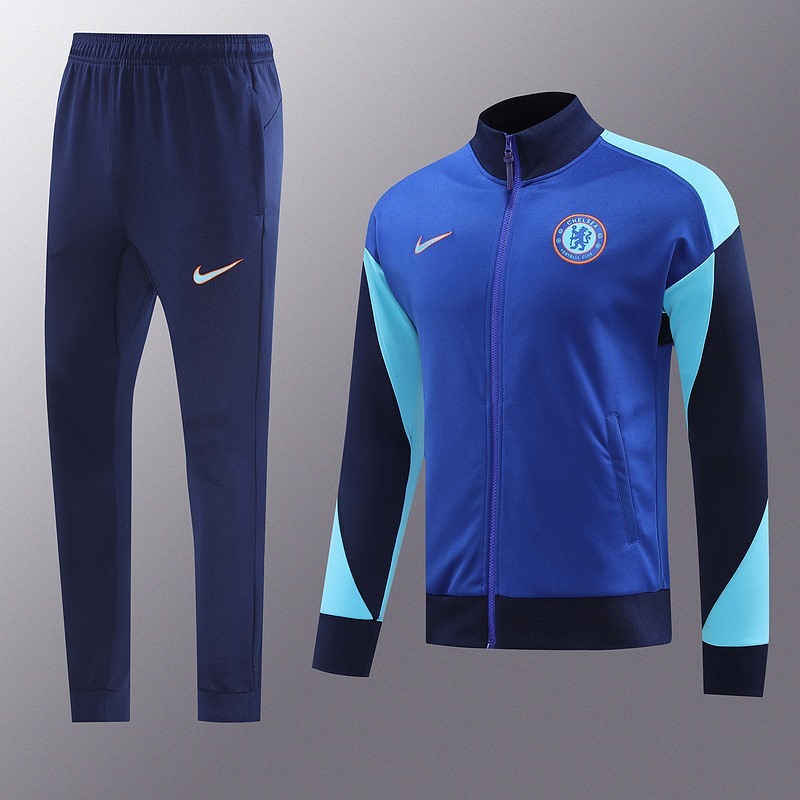 2024 Chelsea Cailan Jacket Training Suit Set Football Team Shirt Sports Fashion