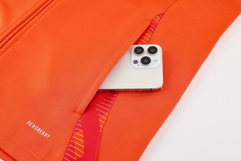 2024 Manchester United Orange Jacket Training Suit Set Football Team Shirt Sports Fashion
