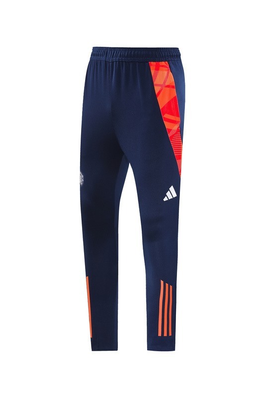 2024 Manchester United Orange Jacket Training Suit Set Football Team Shirt Sports Fashion