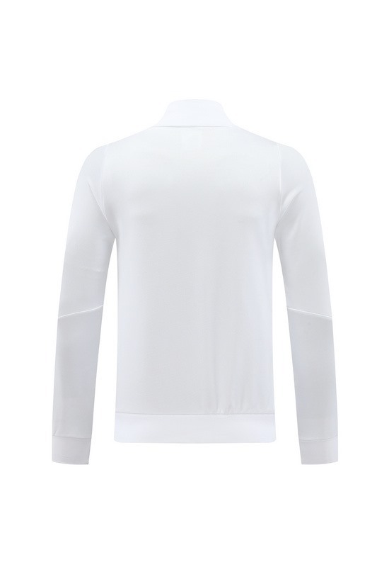 2024 Roma White Jacket Training Suit Set Football Team Shirt Sports Fashion