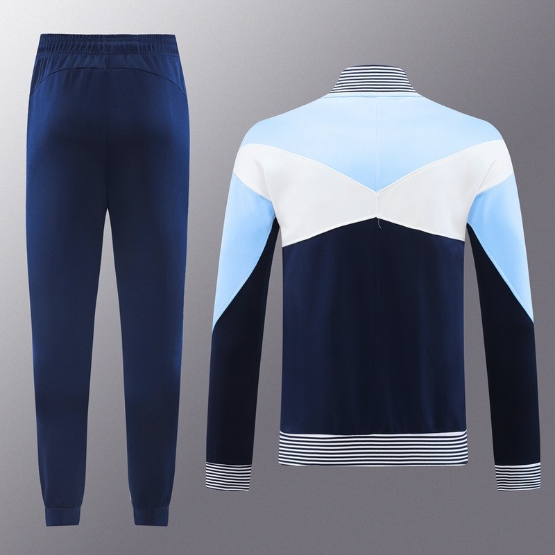 2024 Tottenham Hotspurs Royal Blue Jacket Training Suit Set Football Team Shirt Sports Fashion