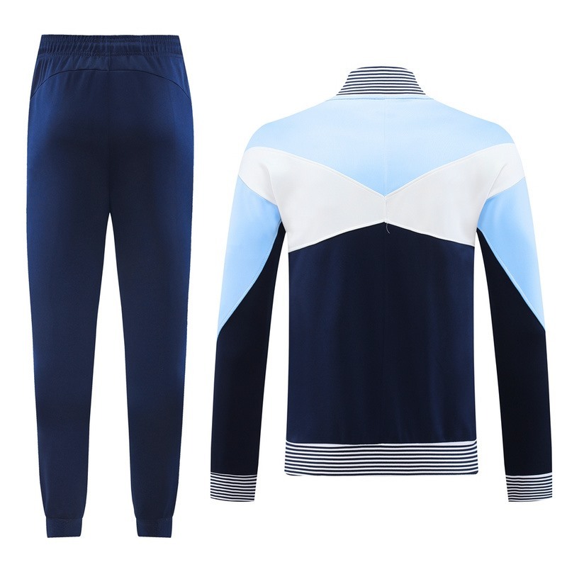 2024 Tottenham Hotspurs Royal Blue Jacket Training Suit Set Football Team Shirt Sports Fashion