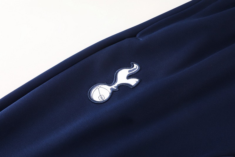 2024 Tottenham Hotspurs Royal Blue Jacket Training Suit Set Football Team Shirt Sports Fashion