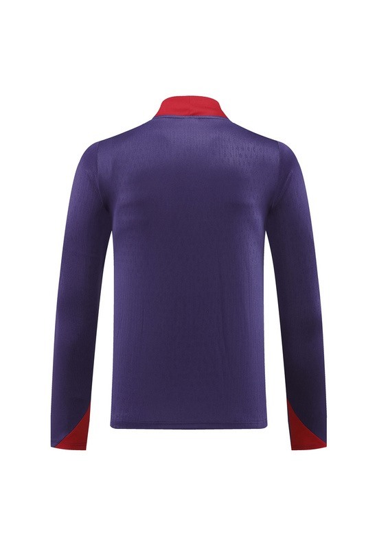 2024 England purple Jacket Training Suit Set Football Team Shirt Sports Fashion