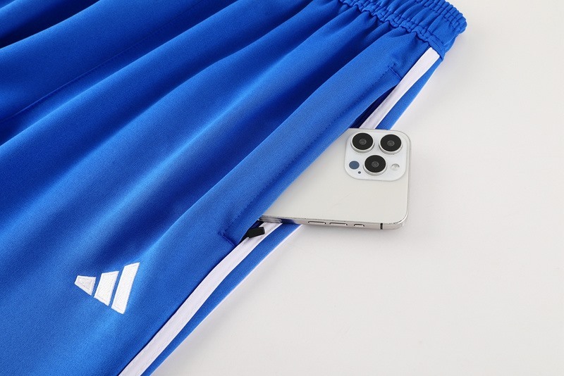 2024 Real Madrid White Jacket Training Suit Set Football Team Shirt Sports Fashion