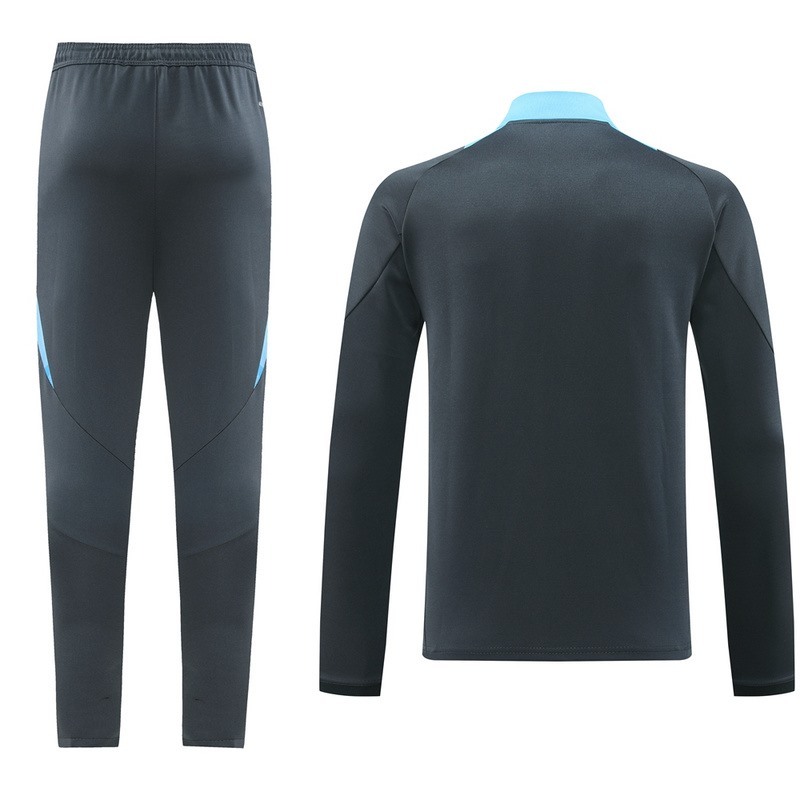 2024 Argentina dark grey Jacket Training Suit Set Football Team Shirt Sports Fashion