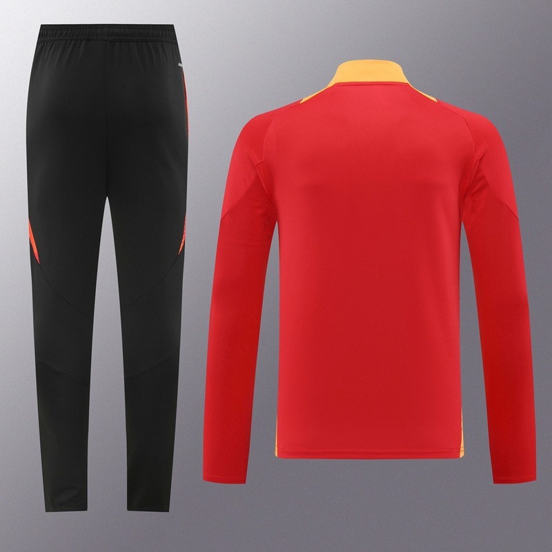 2024 Adidas Red Jacket Training Suit Set Football Team Shirt Sports Fashion
