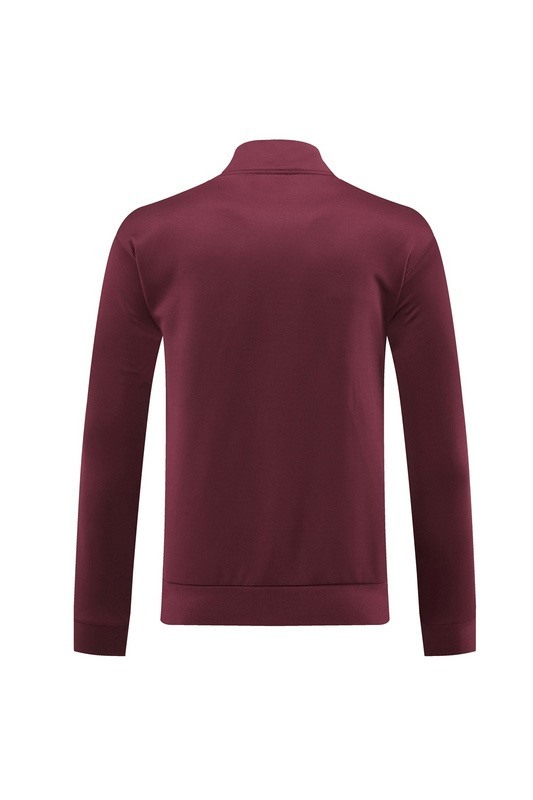 2024 Adidas maroon Jacket Training Suit Set Football Team Shirt Sports Fashion