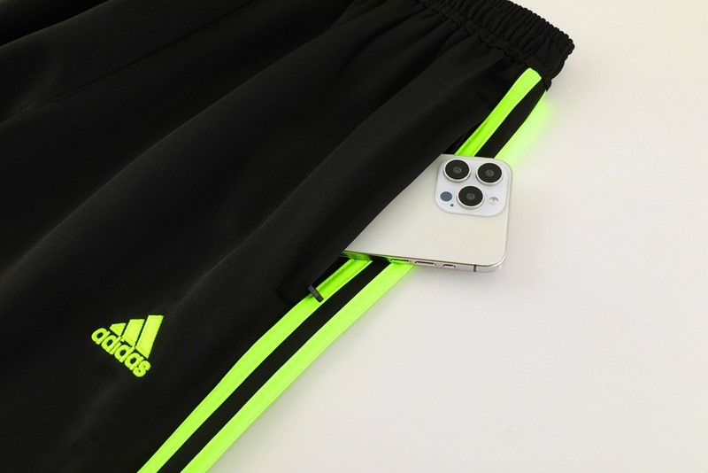 2024 Manchester United Black green Jacket Training Suit Set Football Team Shirt Sports Fashion