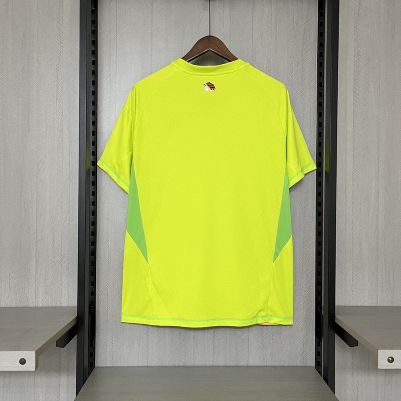 2025/26 Flamengo Goalkeeper Fluorescent Green jersey Fan Version