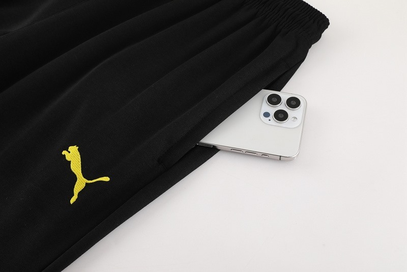2024 Dortmund Black Hoodie Jacket Kit Set Football Team Shirt Sports Fashion