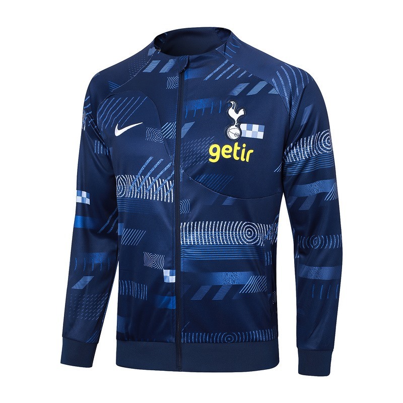 2024 Tottenham Hotspurs Royal Blue Jacket Training Suit Set Football Team Shirt Sports Fashion