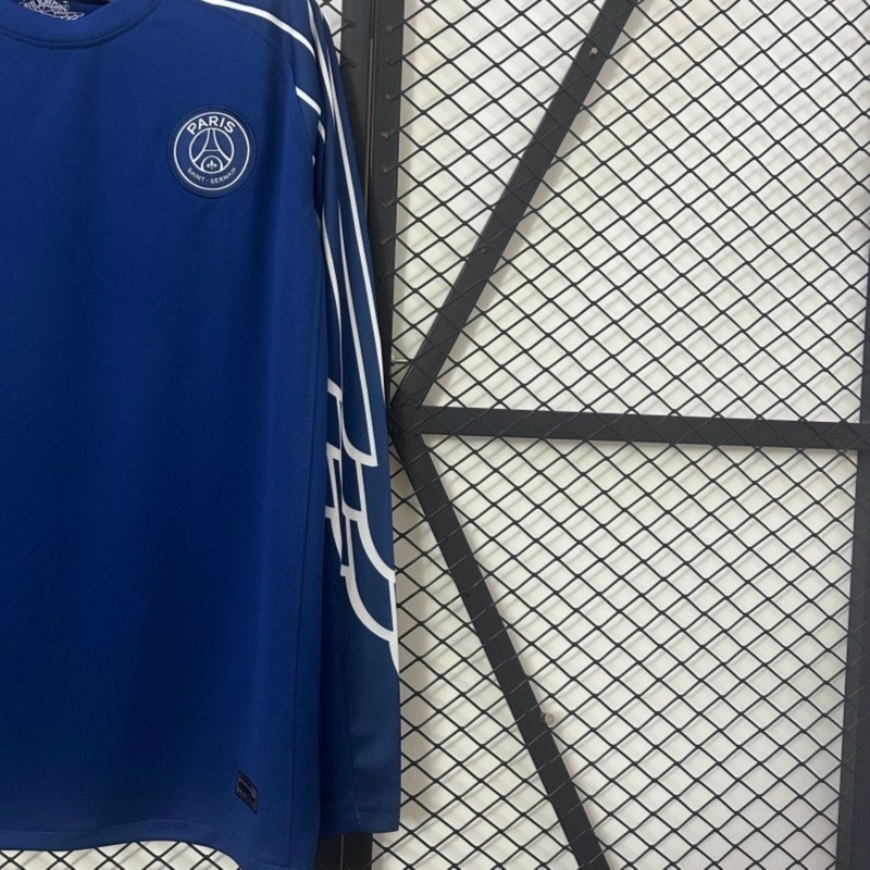 24/25 PSG fourth Away jersey Long Sleeve jersey Fan Version