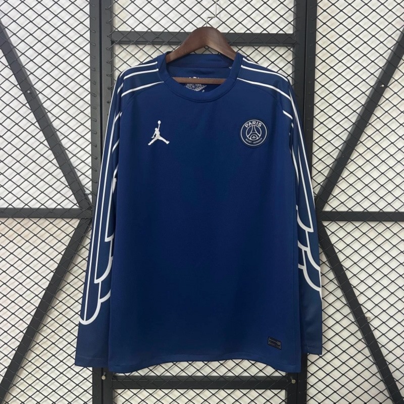 24/25 PSG fourth Away jersey Long Sleeve jersey Fan Version