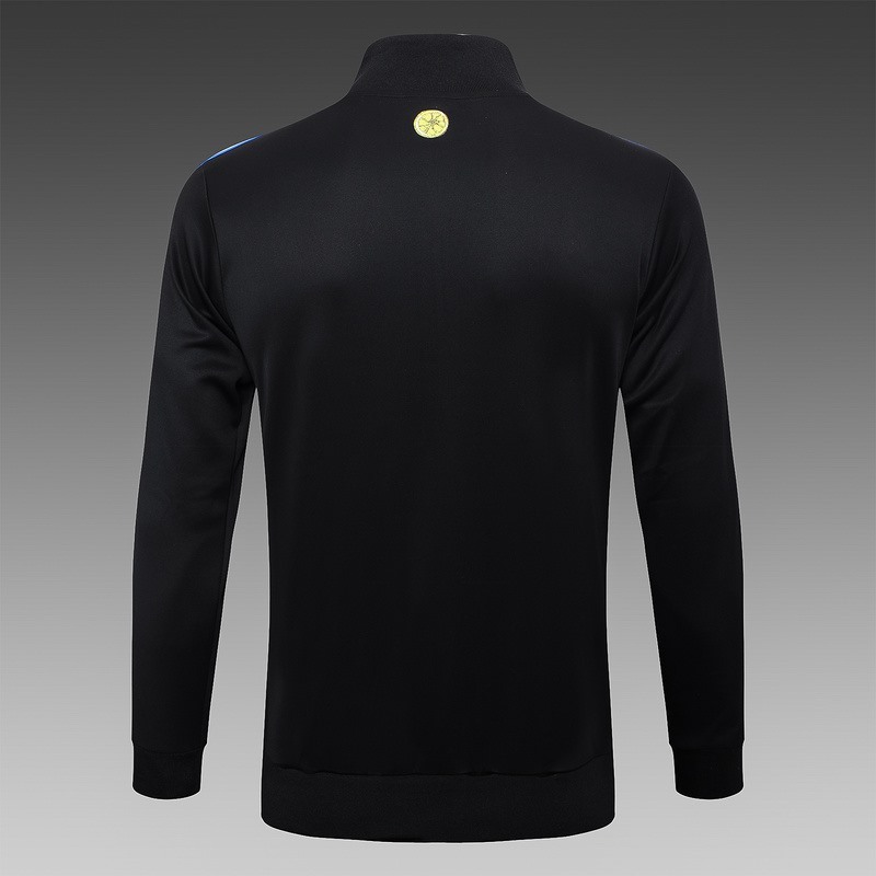 2024 Manchester United Black green Jacket Training Suit Set Football Team Shirt Sports Fashion