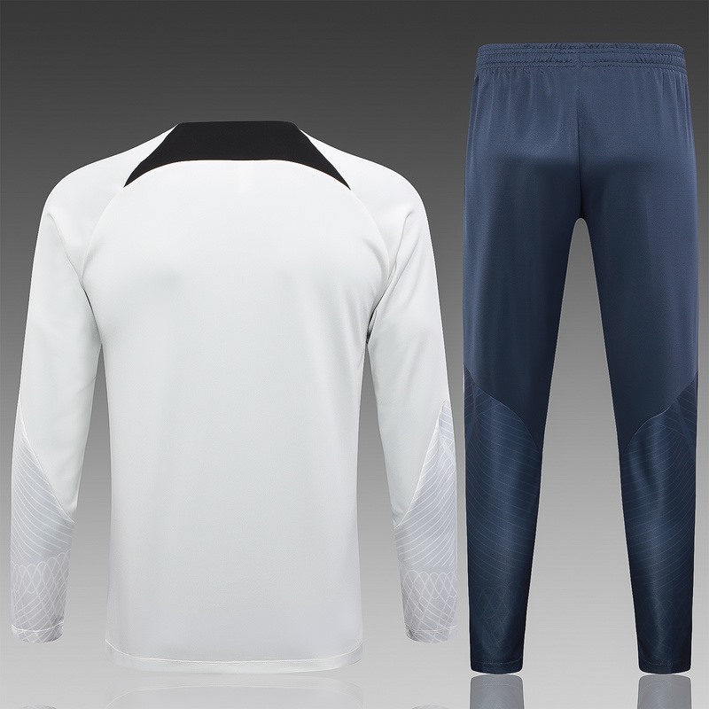 24/25 Corinthians White Long-sleeved half-pull training kit Football team kit