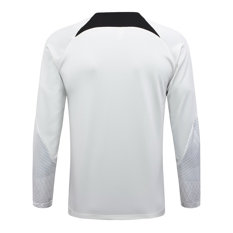24/25 Corinthians White Long-sleeved half-pull training kit Football team kit