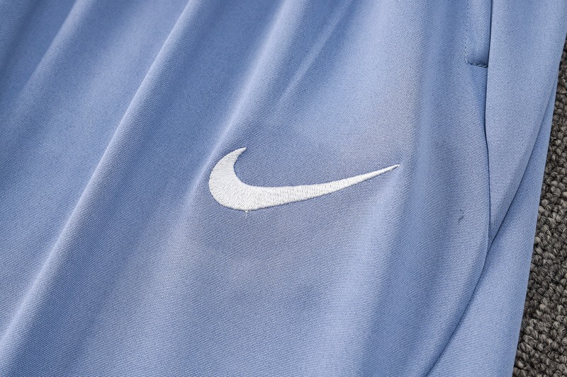 24/25 Inter Milan Gray Blue Long-sleeved half-pull training kit Football team kit