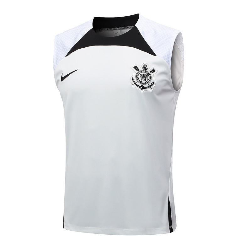 24/25 Corinthians White Training Set Shirt and Shorts