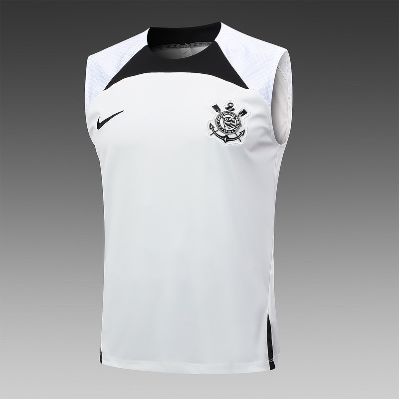 24/25 Corinthians White Training Set Shirt and Shorts