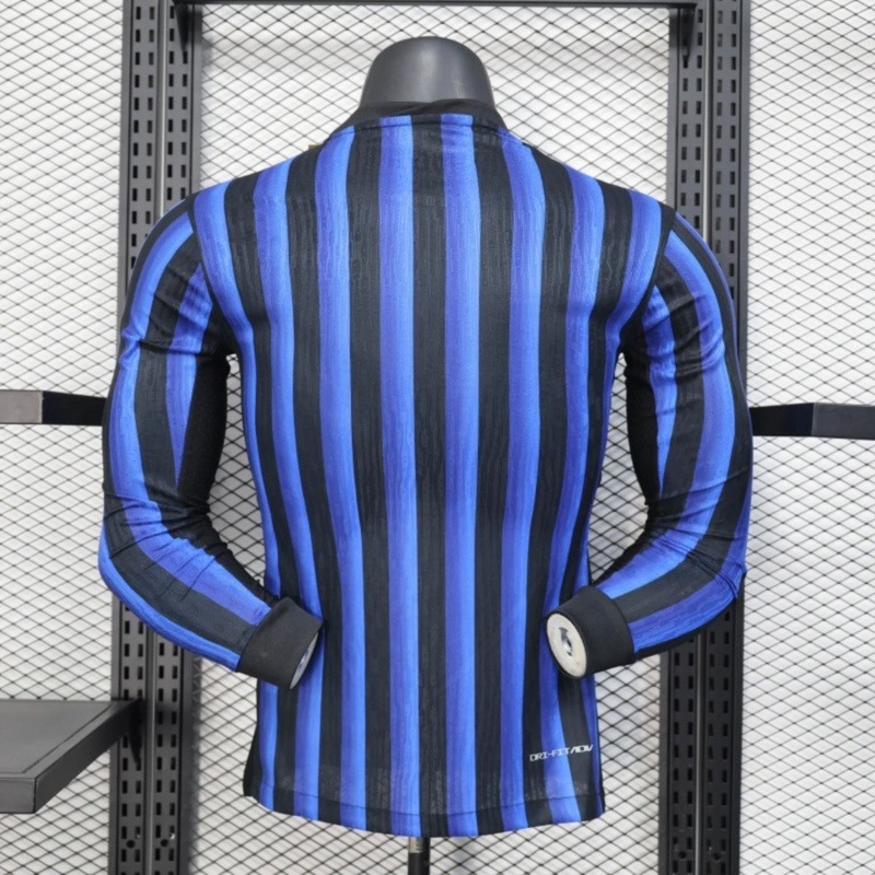 25/26 Inter Milan Home Long Sleeve Jersey Player Version