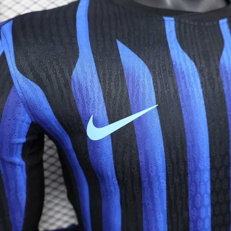 25/26 Inter Milan Home Long Sleeve Jersey Player Version