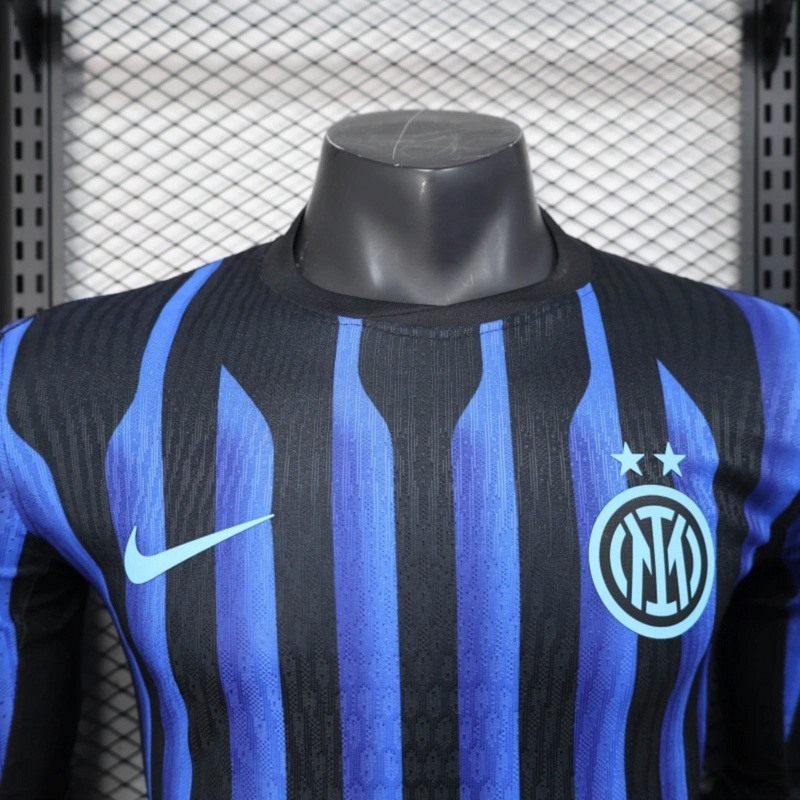 25/26 Inter Milan Home Long Sleeve Jersey Player Version