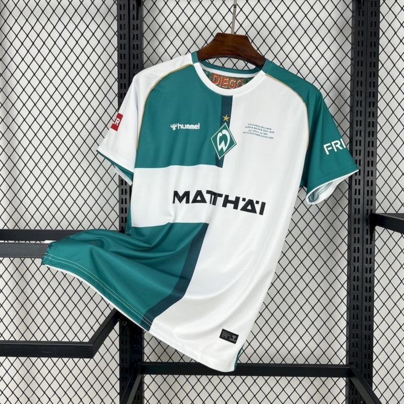 2025/26 SV Werder Bremen Hummel Obrigado Diego Jersey Fan Version