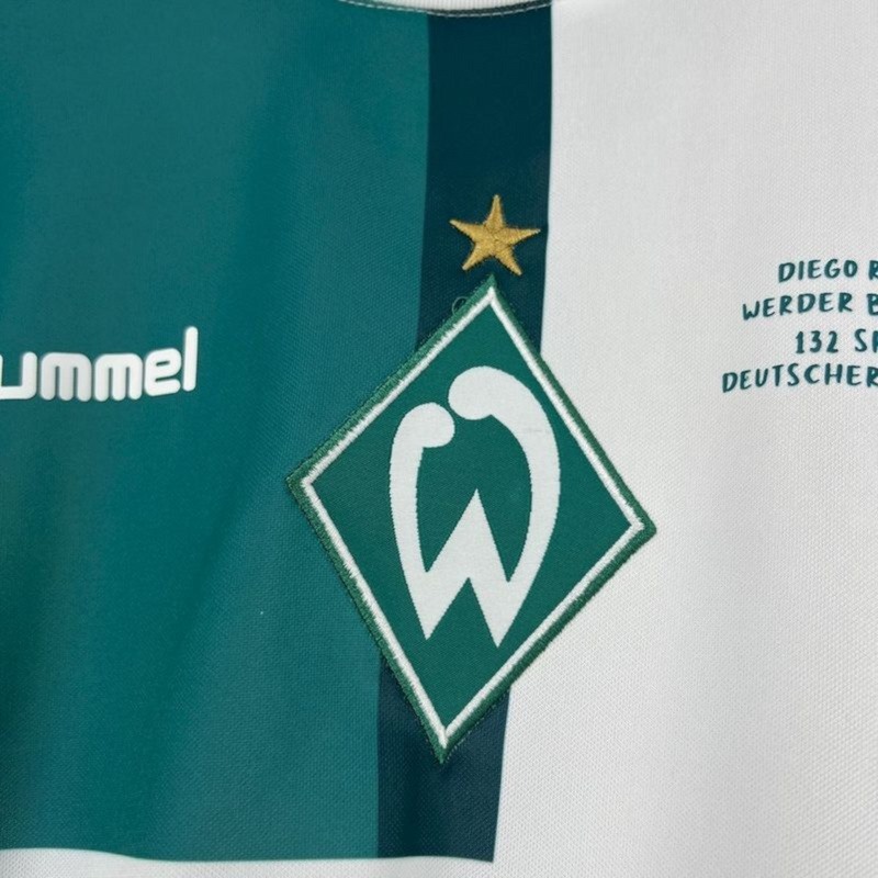 2025/26 SV Werder Bremen Hummel Obrigado Diego Jersey Fan Version