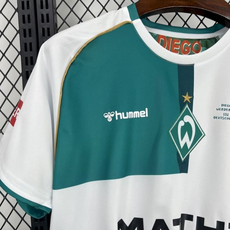 2025/26 SV Werder Bremen Hummel Obrigado Diego Jersey Fan Version