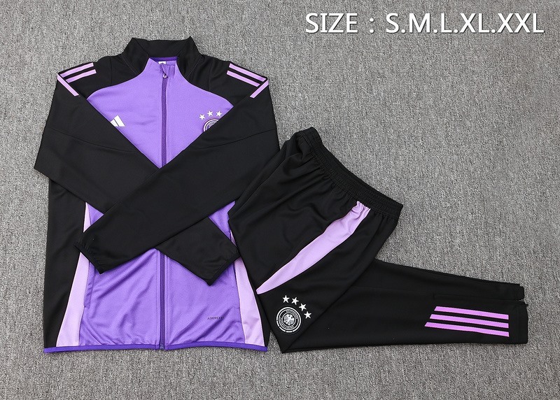 2024 Germany Purple Training Suit Set Football Team Shirt Sports Fashion