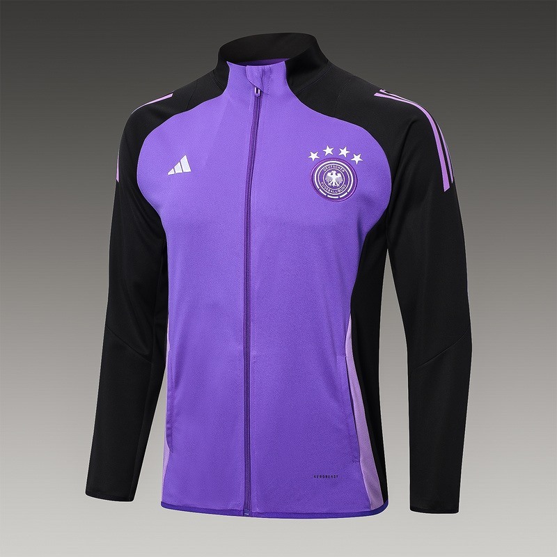 2024 Germany Purple Training Suit Set Football Team Shirt Sports Fashion
