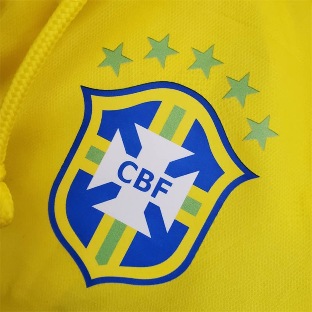 2024 Brazil Blue and Yellow Windbreaker Jacket Football team Shirt jersey Sport Unifom