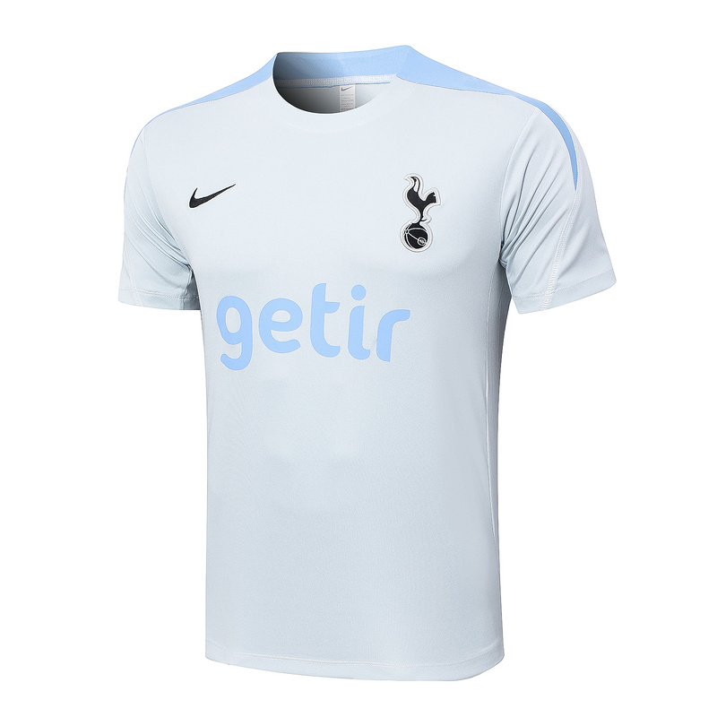 24/25 Tottenham light gray Training Set Shirt and Shorts