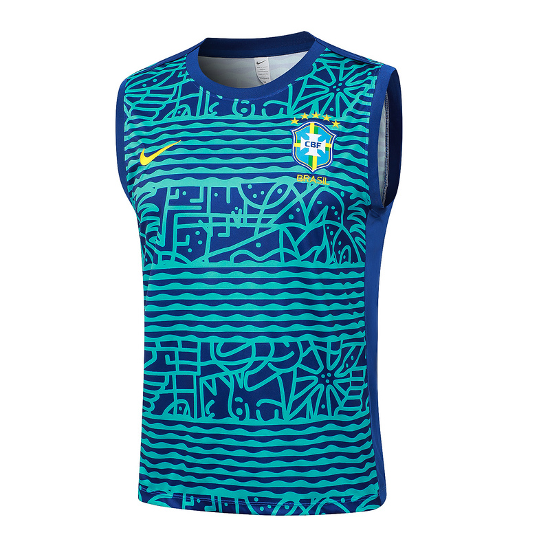 24/25 Brazil Blue Training Set Shirt and Shorts
