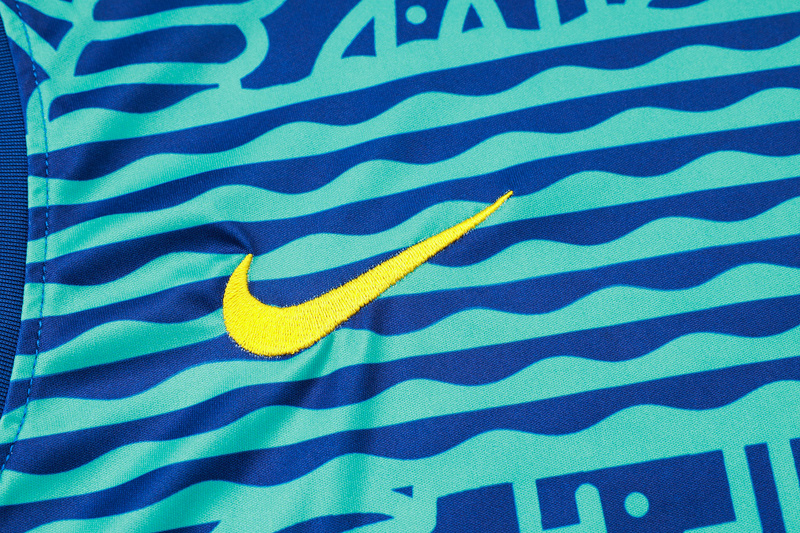 24/25 Brazil Blue Training Set Shirt and Shorts