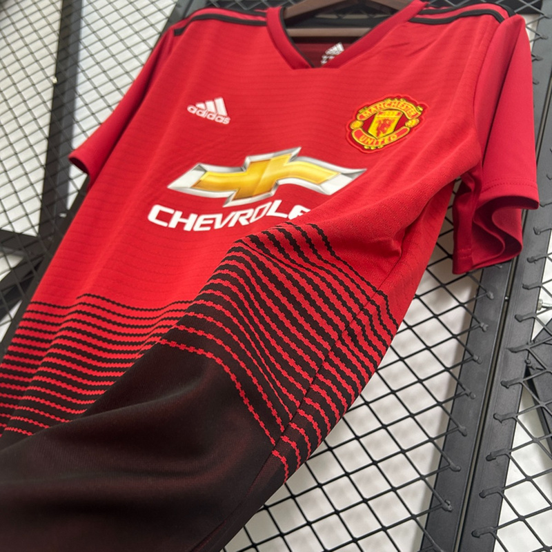 Retro 18/19 Manchester United home  jersey Fan Version
