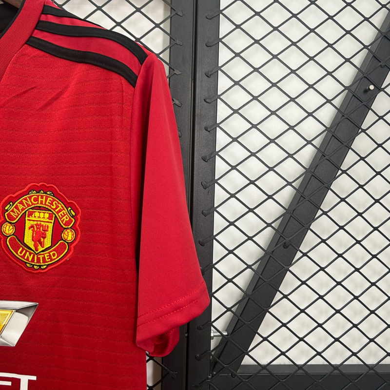 Retro 18/19 Manchester United home  jersey Fan Version