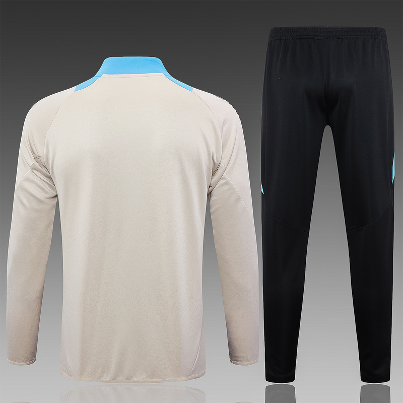 2024/25 Argentina Beige Jacket Training Suit Set Football Team Shirt Sports Fashion