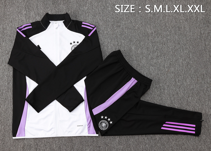 2024/25 Germany White Jacket Training Suit Set Football Team Shirt Sports Fashion