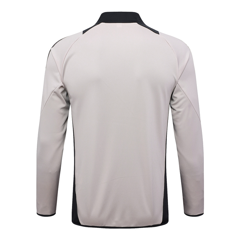 2024/25 Real Madrid Light Pink Jacket Training Suit Set Football Team Shirt Sports Fashion